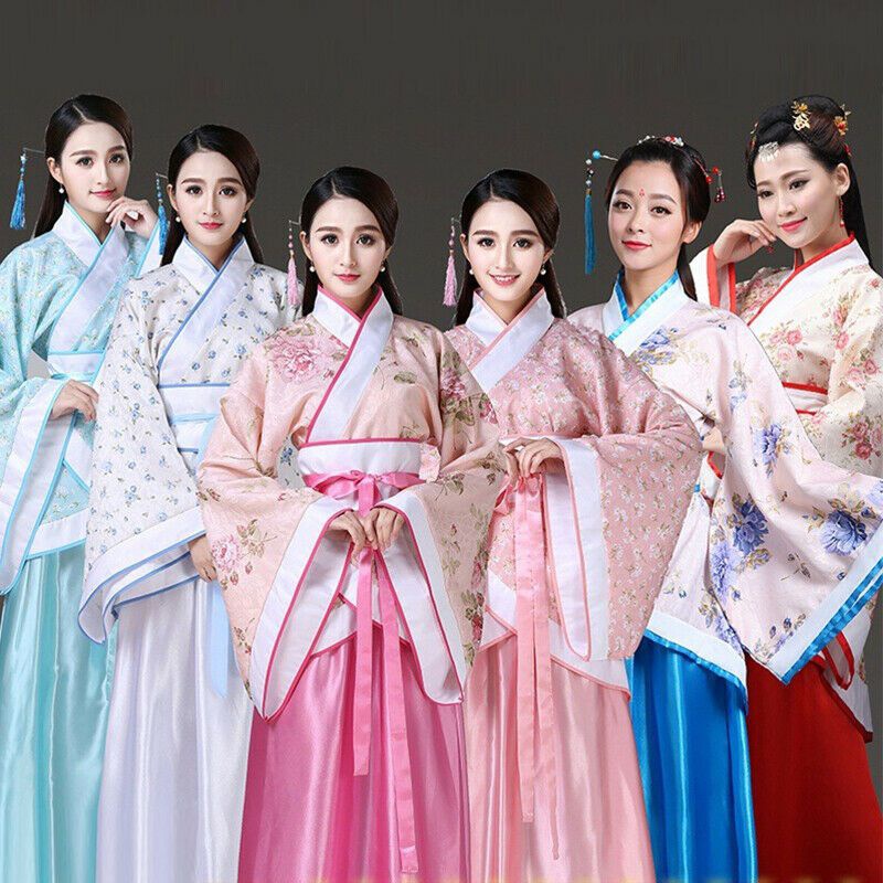 Traditional Ancient Chinese Dress Woman Tang Dynasty Dress Fairy Hanfu ...
