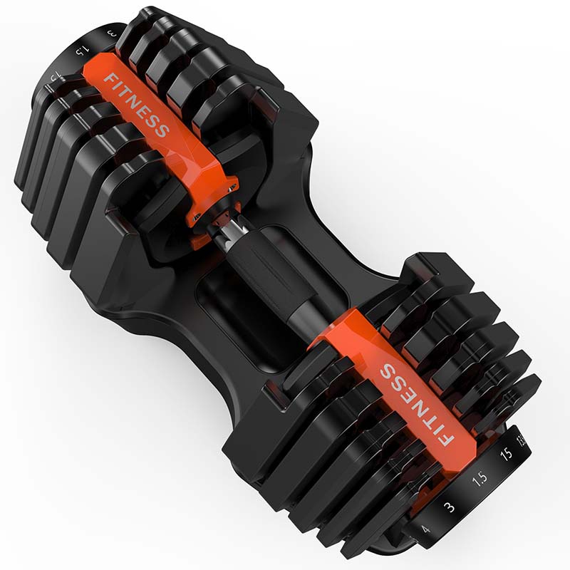 VEVOR 24kg Dropshipping Adjustable Dumbbell Fitness Equipment Training