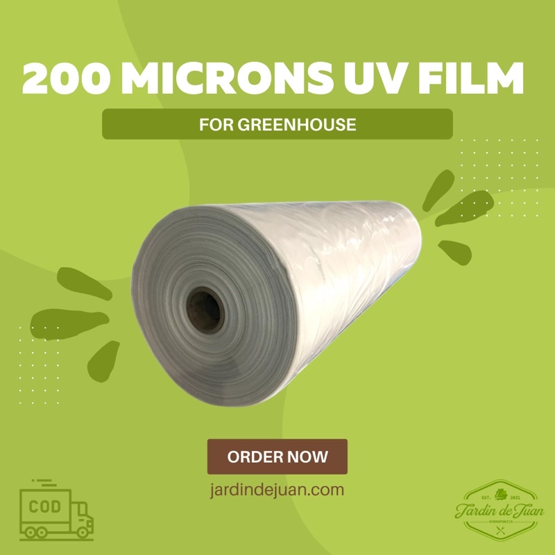 UV PLASTIC SHEET 9M, 12M WIDTH SOLD PER METER 200 microns Shopee