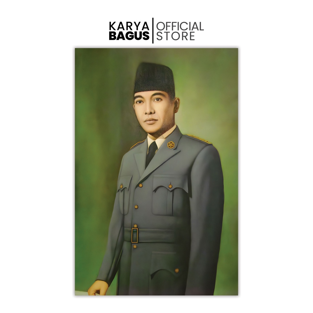 Soekarno Presidential Poster - 2 | Shopee Philippines