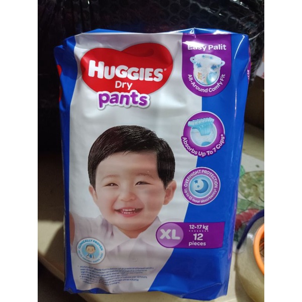 Huggies Dry Pants XL 12pieces Shopee Philippines