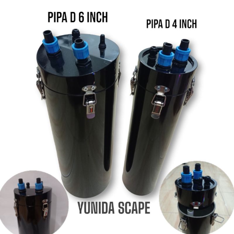 Diy CANISTER/FILTER CANISTER DIY 6inch AQUASCAPE PVC Pipe Shopee