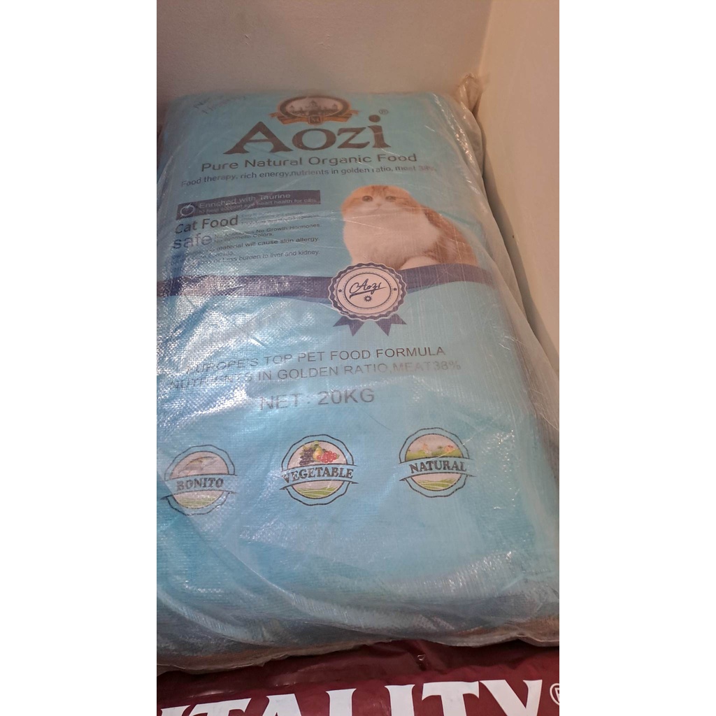 Aozi Organic Natural Cat Food Urinary Care Formula Tuna Fruits And Vegetables 20kg Shopee 6596