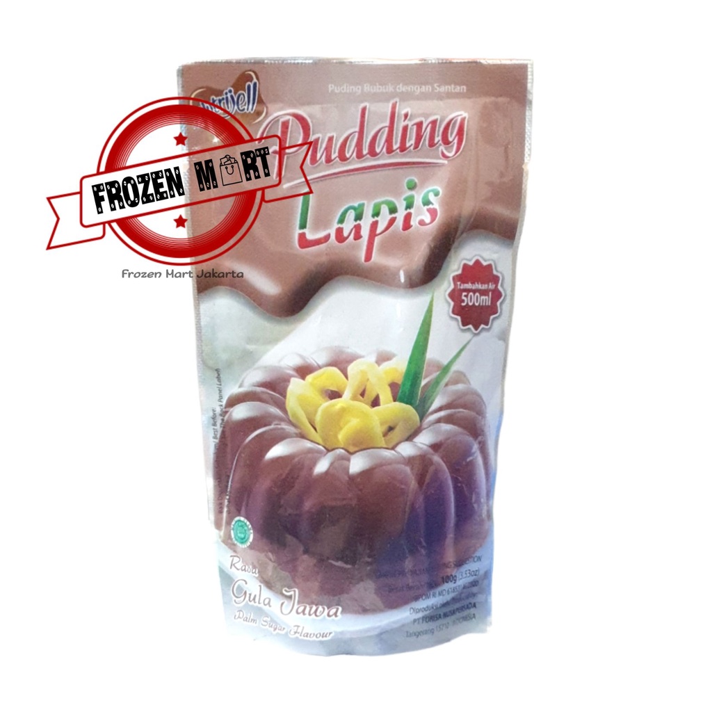 Nutrijell Javanese Sugar Flavored Layered Pudding / Javanese Sugar ...