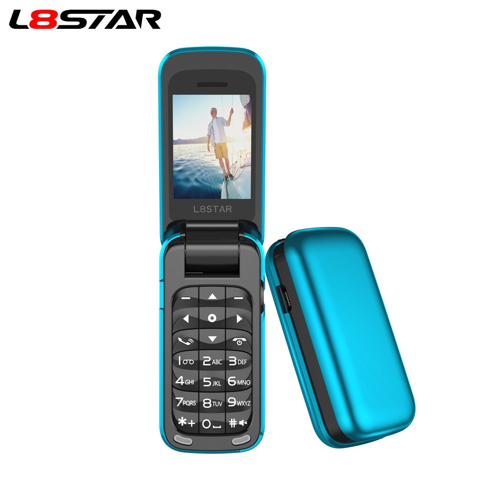 Newest L8star BM60 Mini Flip Music Phone Bluetooth Dial Mobile phone FM