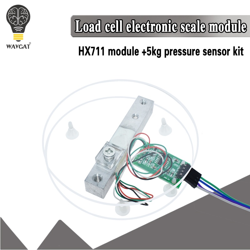 Digital Load Cell Weight Sensor HX711 AD Converter Breakout Module 5KG ...