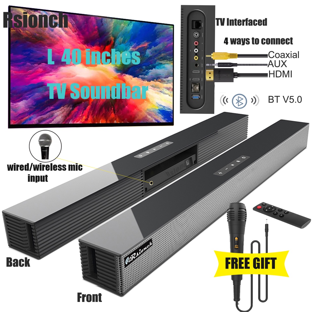 Soundbar sales with mic