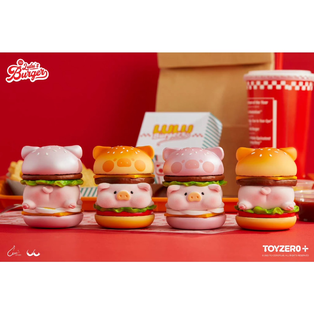 TOY PLANET] POP MART Popmart ART TOY LULU's burger Limit Collection 52toys  Cute Toy Action Figures | Shopee Philippines