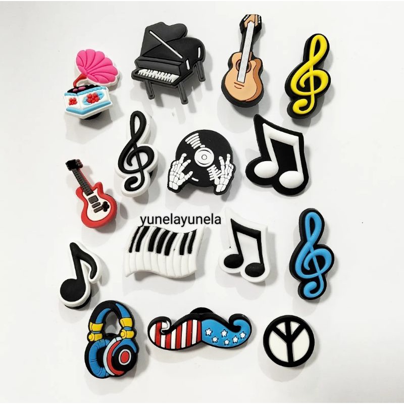 Jibbitz Crocs Music, Pvc Pianist Accessories