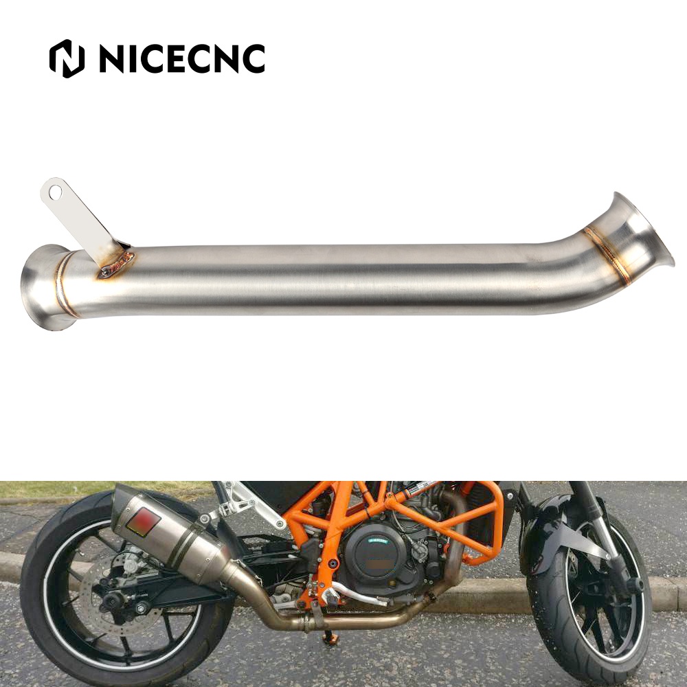 Free Shipping COD☌∋ Motorcycle Slipon Decat Exhaust Downpipe Mid Pipe
