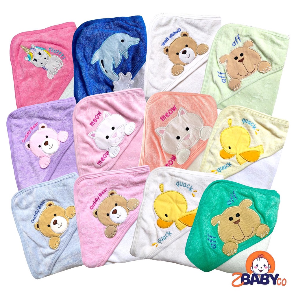 Hood Bath Towel Receiving Cotton Blanket for New born Baby