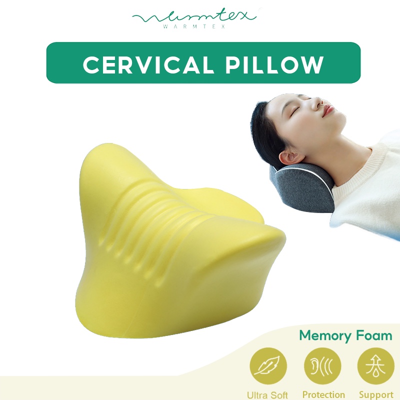 Neck Pain Relief &Cervical Spine Alignment Cervical Pillow Neck Stretcher Chiropractic Pillows