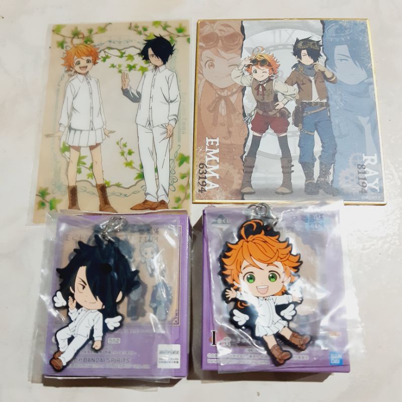 The Promised Neverland Emma and Ray Collectibles | Shopee Philippines