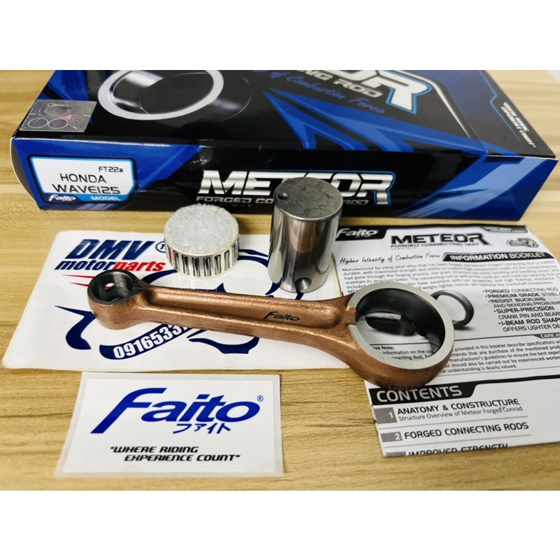 Faito Meteor Connecting Rod Set STANDARD for WAVE 125 XRM 125
