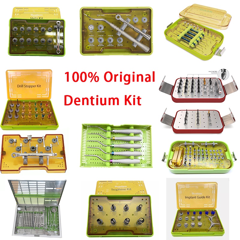 Dentium Implant kit 100 Original Dentium DASK Dental Implant Bone