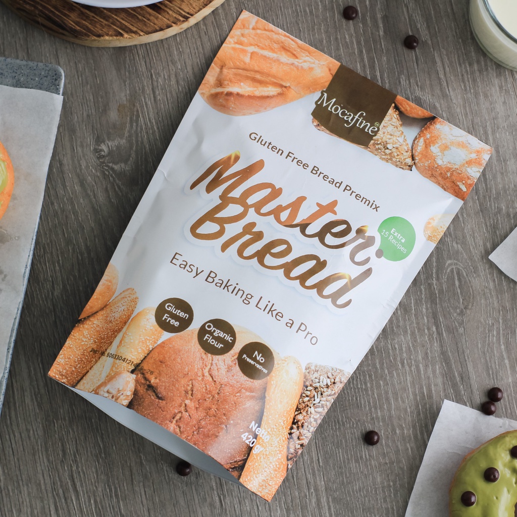 Mocafine Gluten Free BREAD FLOUR by Rumah Mocaf Premix BREAD Gluten