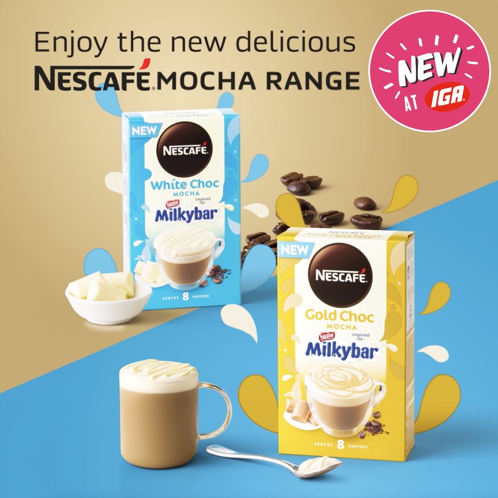 Nescafe MILKYBAR Mocha 8 Instant Coffee Sachets Shopee Philippines