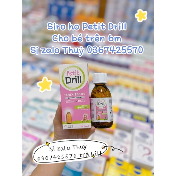 Petit Drill Cough Syrup For Babies From 6m Shopee Philippines
