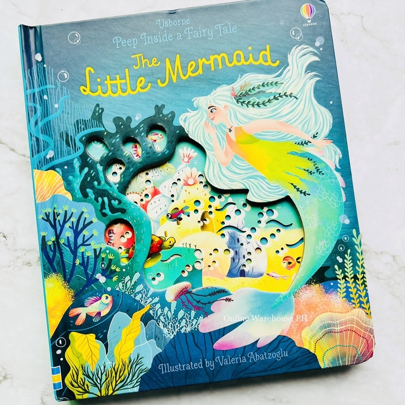 Usborne Peep Inside a Fairy Tale - THE LITTLE MERMAID (Board Book) - On ...