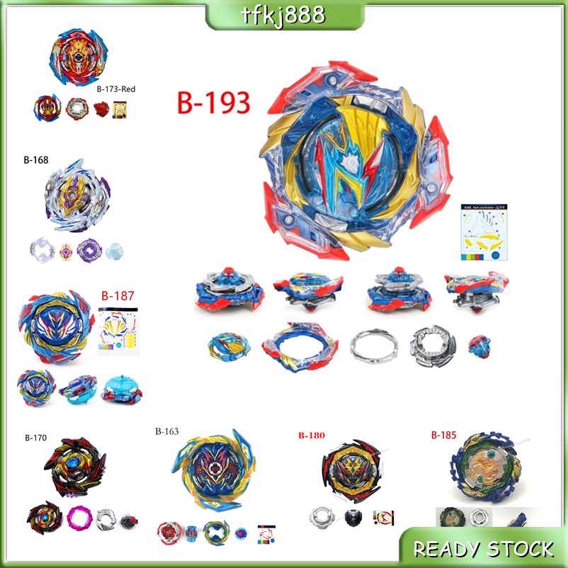 Beyblade Burs B-191-01 Dangerous Belial B-193 Savior ValkyrieB-185 ...