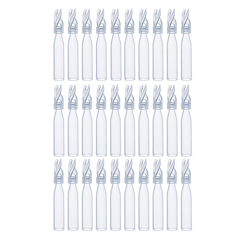 100PCS HPLC Vial Insert, 9425 Vials Glass Insert, Low Volume Insert