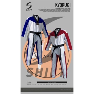 Original KWON Taekwondo EVOLUTION Poomsae dobok (EP20) Adult Children World  Taekwondo Doboks Junior/Senior Dan Poomsae
