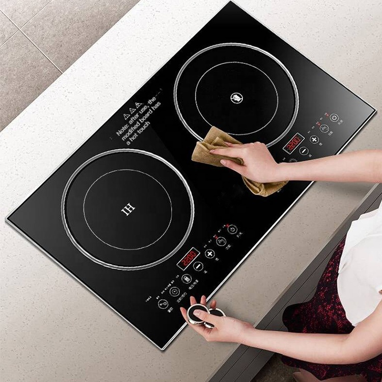 Built-in Induction Furnace Double-plate And Double-burner Stove 