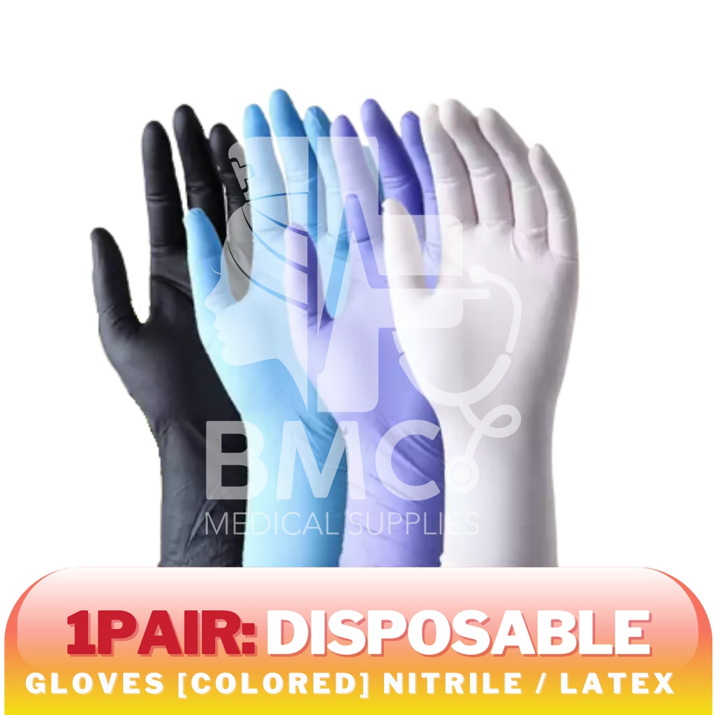 VinylNitrile/ Latex Gloves Surgical Disposable Medical Gloves (Powder
