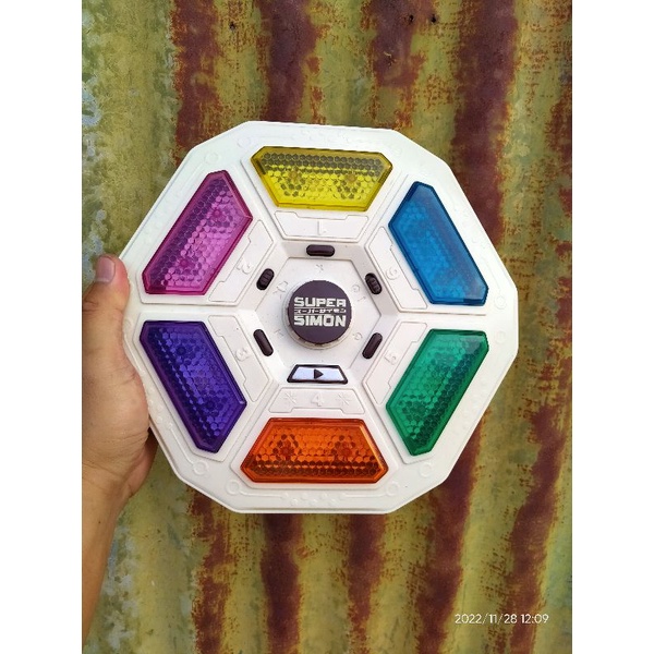 Memory Game Kids Adult Hasbro 2003 Super Simon | Shopee Philippines