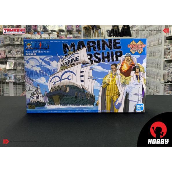 Bandai One Piece Grand Ship Collection - Marineschiff Modellbausatz