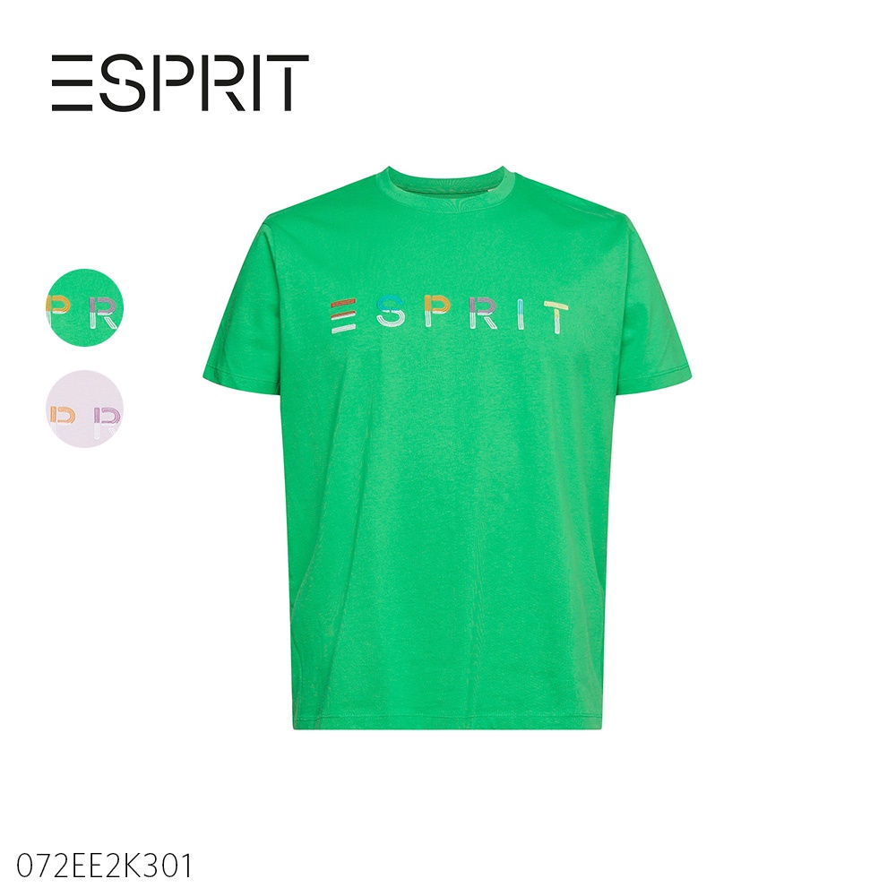 Esprit Men Embroidered Logo T Shirt Shopee Philippines