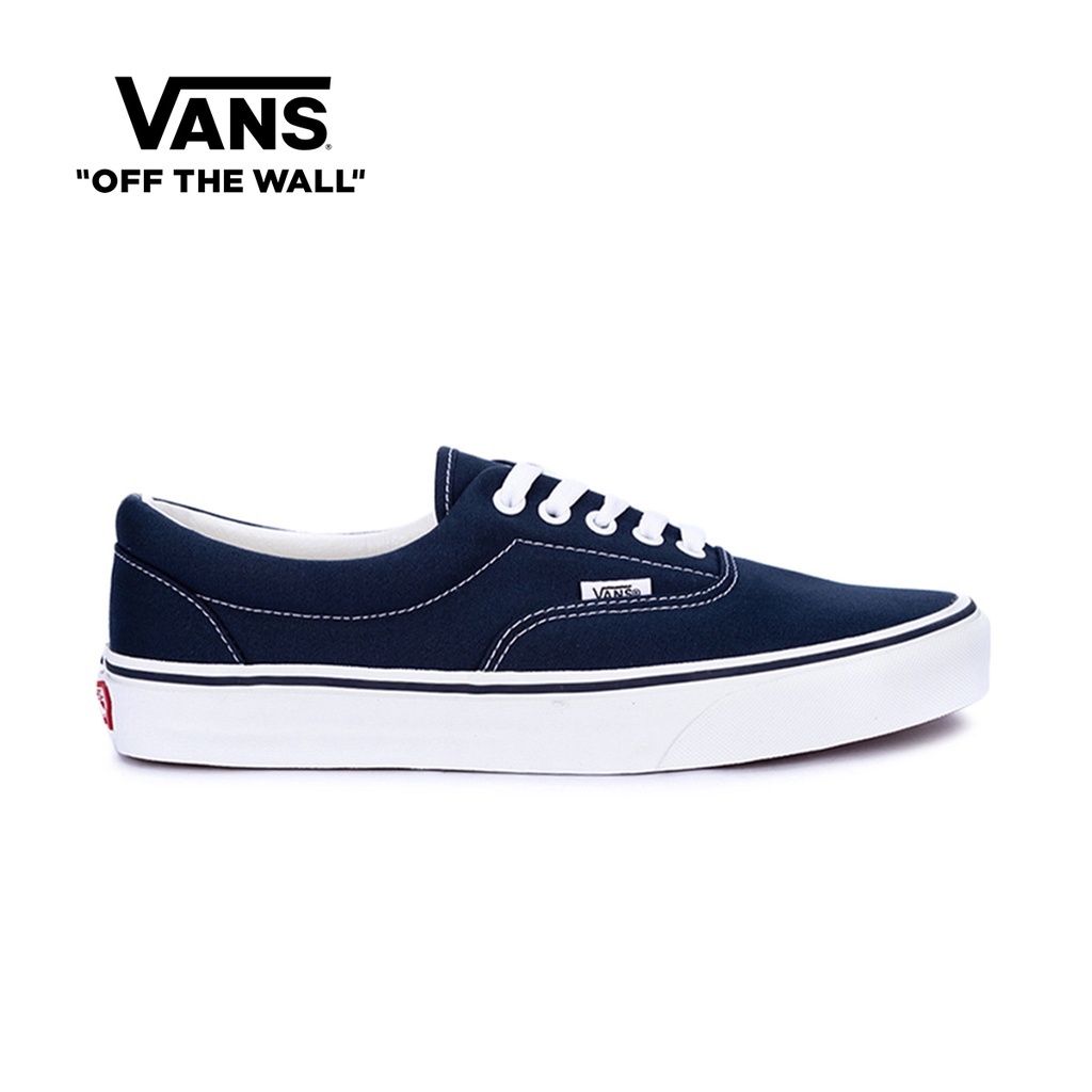 Vans Era Navy Canvas Sneakers For Men Shopee Philippines