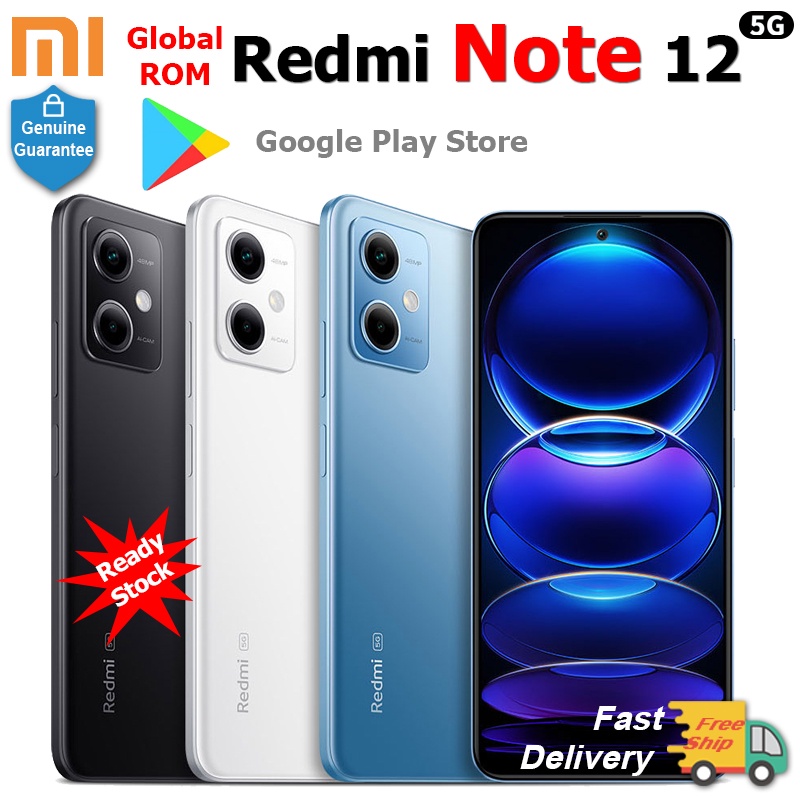 Redmi Note 12 5G with 6.67″ FHD+ 120Hz AMOLED display, Snapdragon