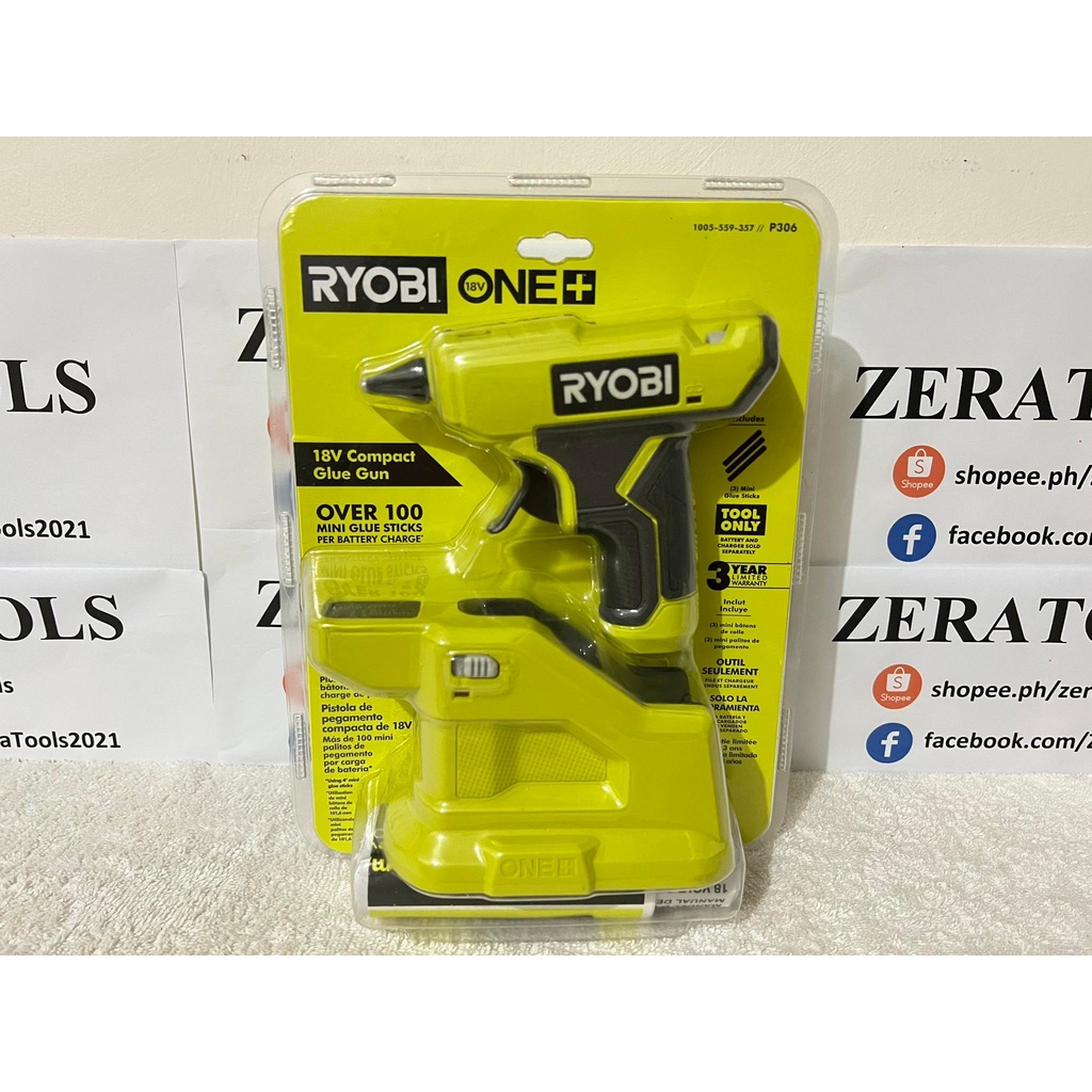 Ryobi Tools Ryobi R18GLU-0 18V Hot Glue Gun (Body Only Ryobi Glue Gun