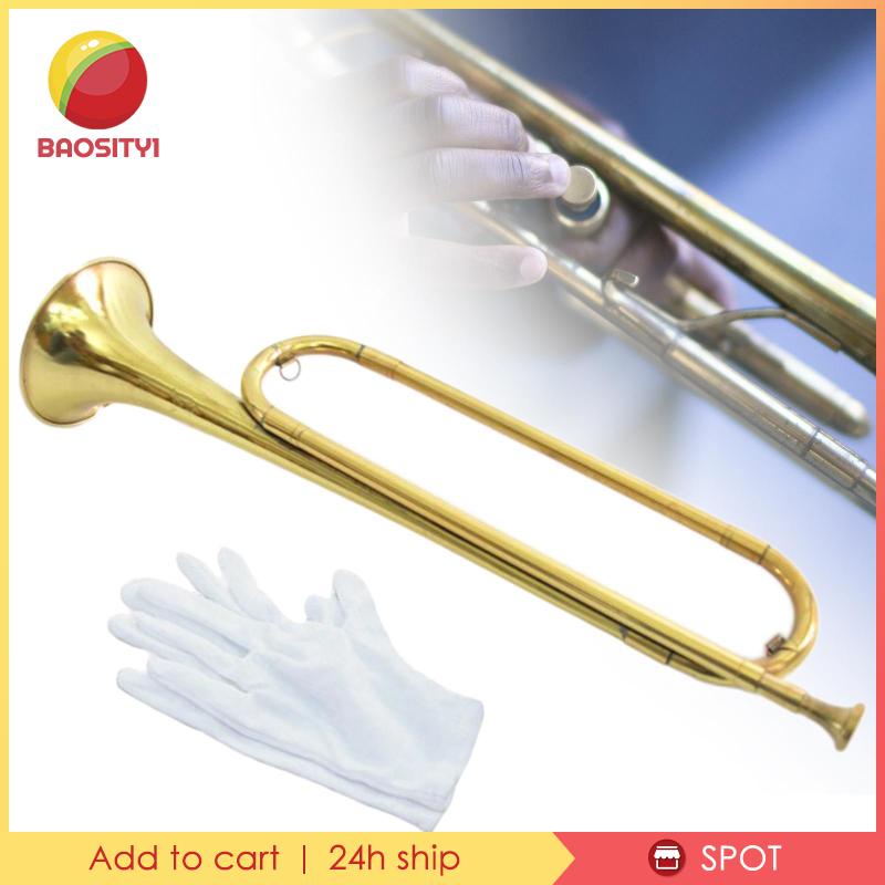 [Baosity1] BB Bugle Brass Musical Instrument Trumpet for Orchestra ...