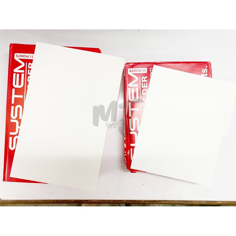 ∏10 PCS. Folder White Ordinary 11 Points (in SHORT And LONG) | Shopee ...