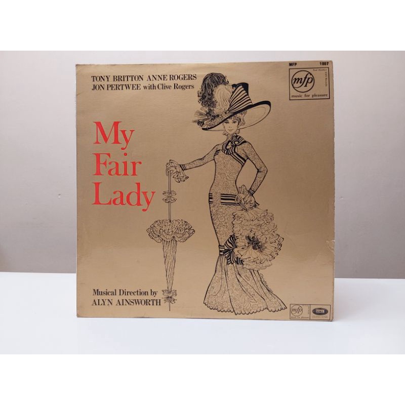 T. Britton, A. Rogers, J. Pertwee – My Fair Lady ( Vinyl Record / Stage ...