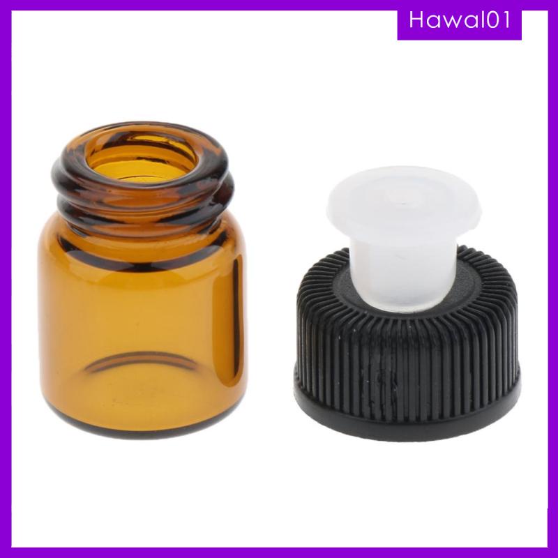 1 ml 2ml 3ml Dram Essential Oils Sample Bottles with Orifice Reducer for Essential Oils,Sample