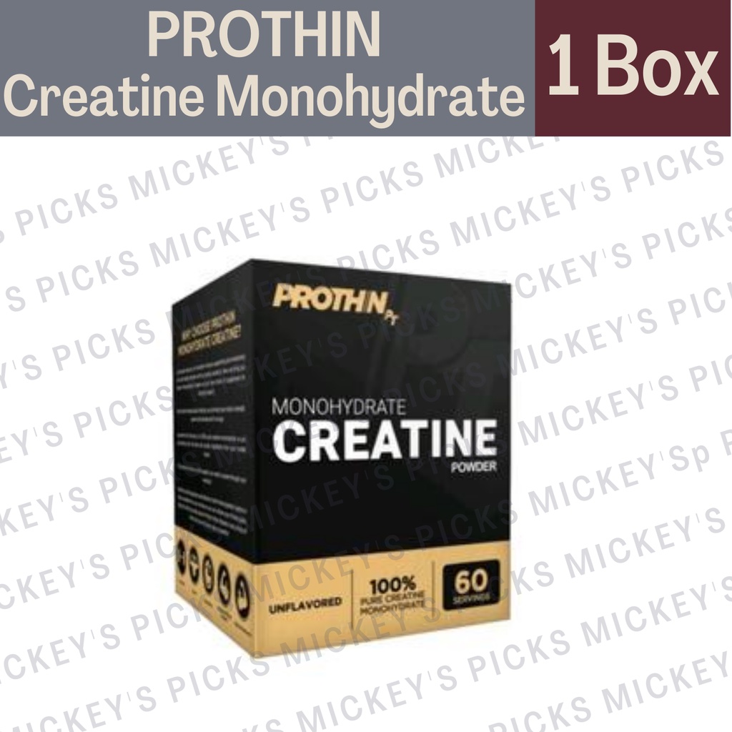Prothin Creatine Monohydrate, 60 sachets per box (5g per sachet ...