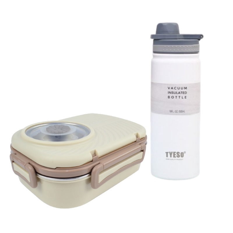 TYESO & Insulation Lunch Box Bundle Vacuum Insulated Tumbler