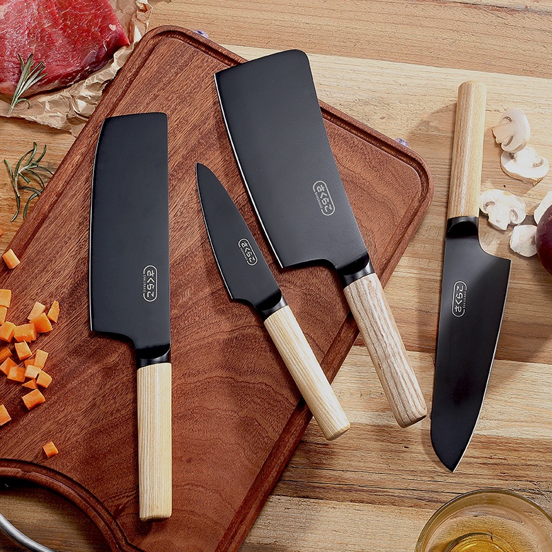 Top ten brands of Japanese kitchen knives, household meat cleavers, slicing authentic Santoku