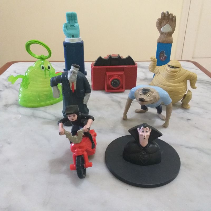 4pcs/set Hotel Transylvania 3 Drac's Pack Action Figure Model Toy In Box Gift eB