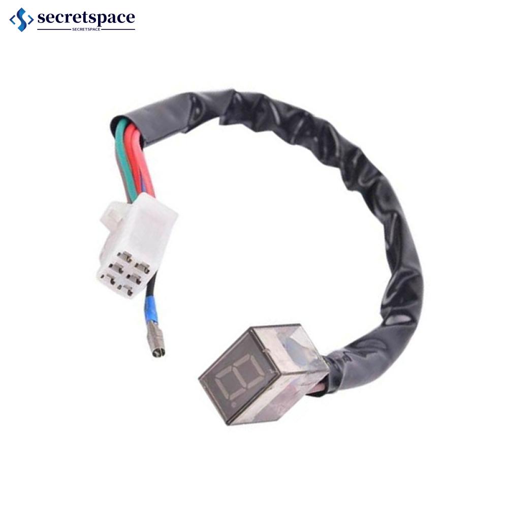SECRETSPACE Universal Motorcycle Digital Gear Indicator LED 5 Digital