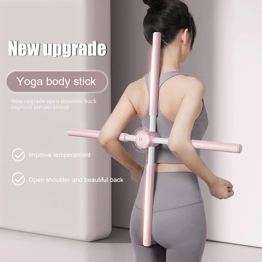 Yoga Training Stick Back Standing Body Stick Hunchback Sticks ...
