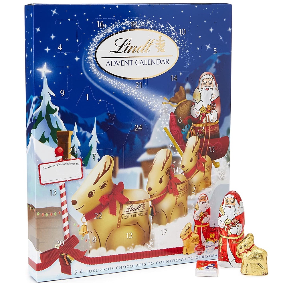 Lindt Advent Calendar 24 Luxurious ChocolateTo Countdown To Christmas