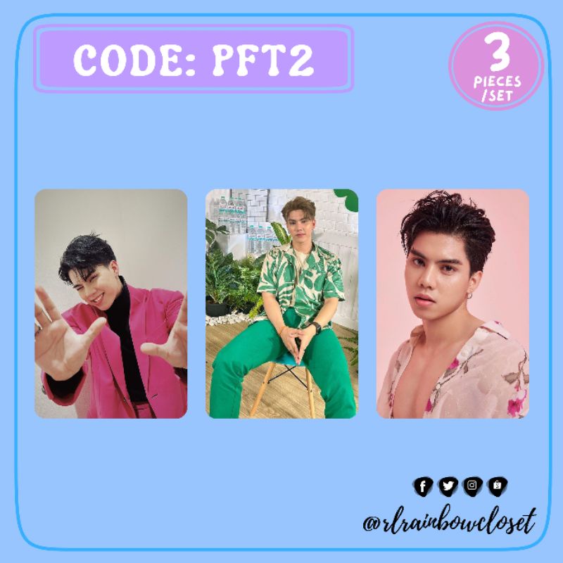 Thai BL FortPeat Photocards Fort Thitipong Peat Wasuthorn BabyFeat