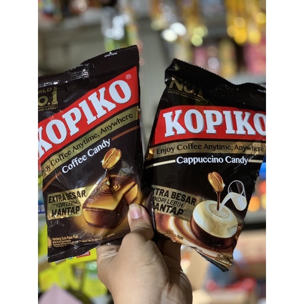 Kopiko Candy Coffee Flavor bag 175 gram Contents 50 Grains Of Coffee