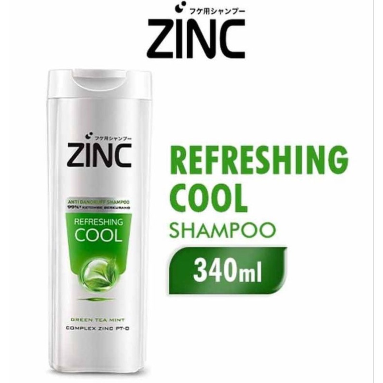 Zinc antiDandruff Zinc Shampoo 340mL Shopee Philippines