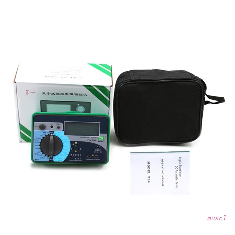 musc High-Precision Electrical Circuits Tester Digital Transistor ...