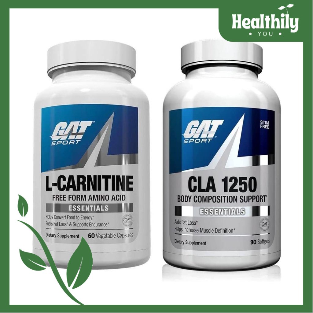 Healthily You GAT LCarnitine, Amino Acid, Free Form CLA 1250 Body Composition Support